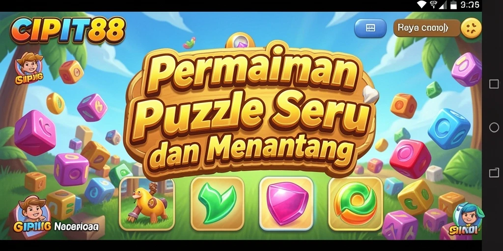 Screenshot gameplay CIPIT88 menampilkan tantangan puzzle yang mengasyikkan.