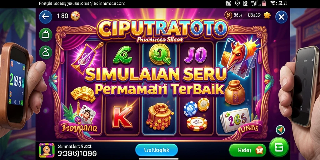 Tampilan gameplay seru dari CIPUTRATOTO dengan beragam tema slot.