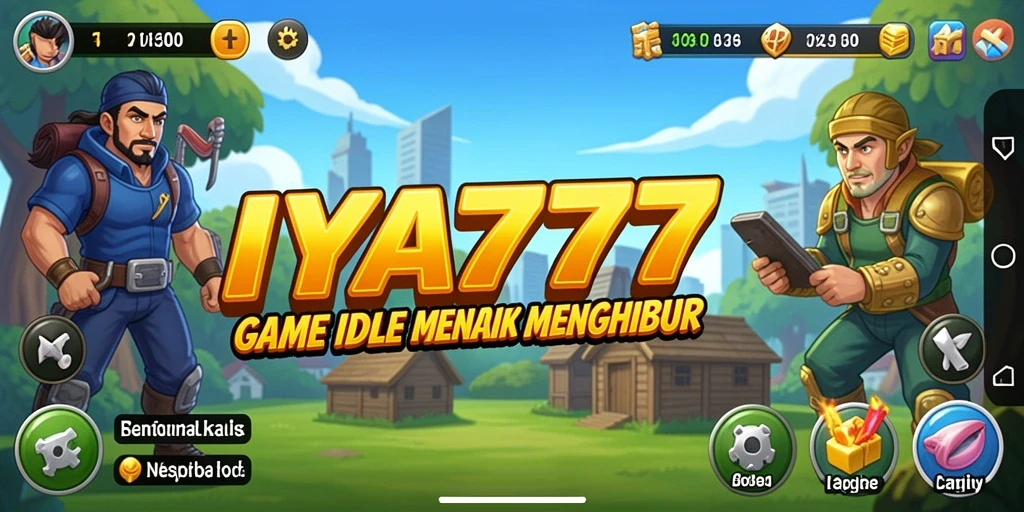 Tampilan gameplay <strong>IYA777</strong> yang penuh warna dan dinamis.