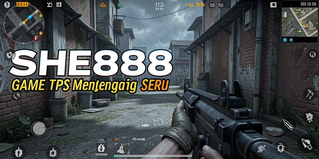 Tampilan gameplay seru dan aksi mendebarkan di SHE888.