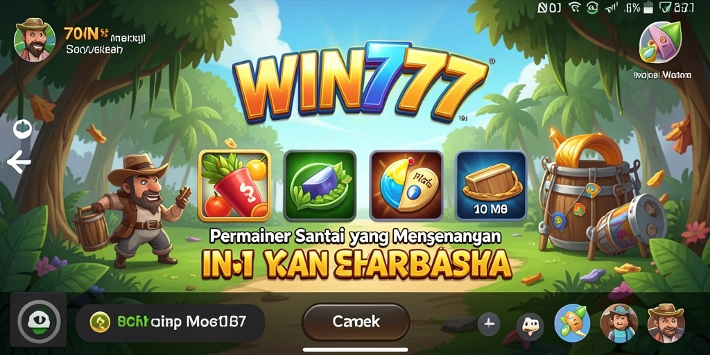 Tangkapan layar gameplay WIN777 yang penuh warna dan mengasyikkan.